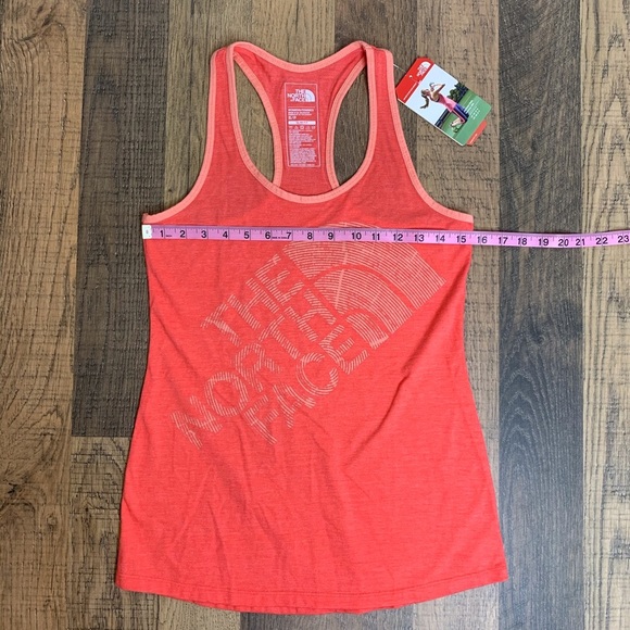 The North Face Women’s Racerback Logo Tank Top Sz Small - Picture 3 of 8